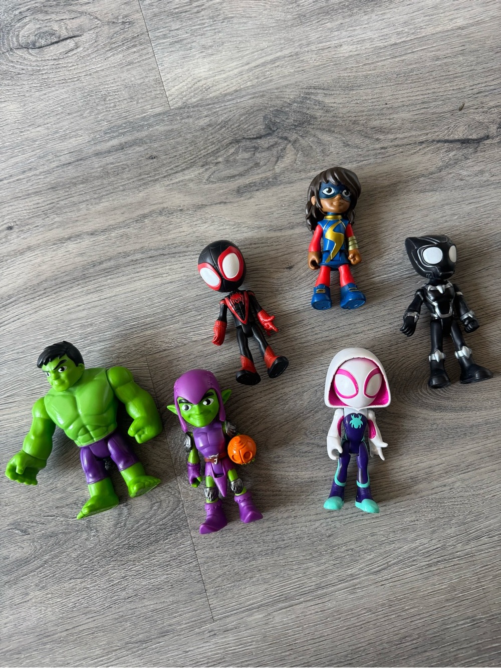 Spidey and His Amazing Friends Figuerines